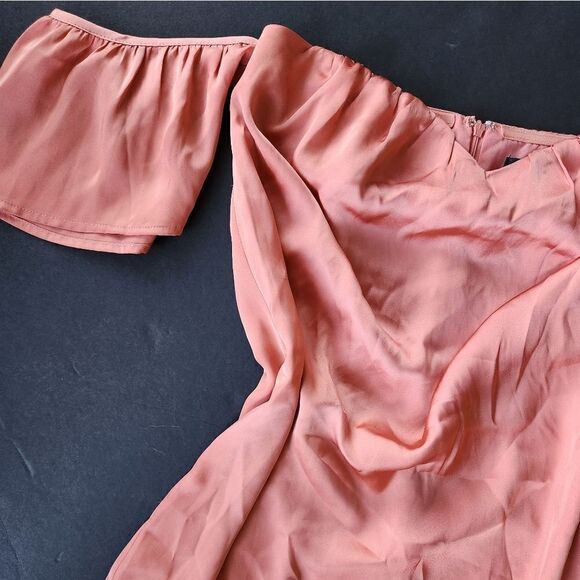 NWT Forever 21 Silk Style Dress - Picture 3 of 10